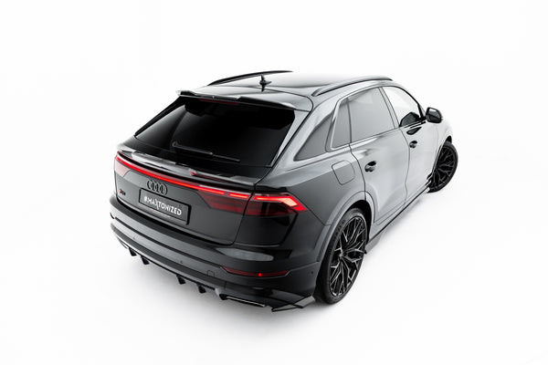 FOR AUDI - SQ8 / Q8 S-LINE - MK1 / MK1 FACELIFT - CARBON FIBER TAILGATE SPOILER (UPPER)