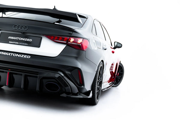 FOR AUDI - RS3 SEDAN - 8Y FACELIFT - REAR SIDE SPLITTERS - V2