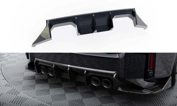 FOR BMW - M2 - G87 - CARBON FIBER REAR DIFFUSER