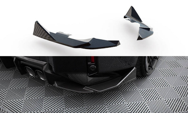 FOR BMW - M2 - G87 - CARBON FIBER REAR SIDE SPLITTERS