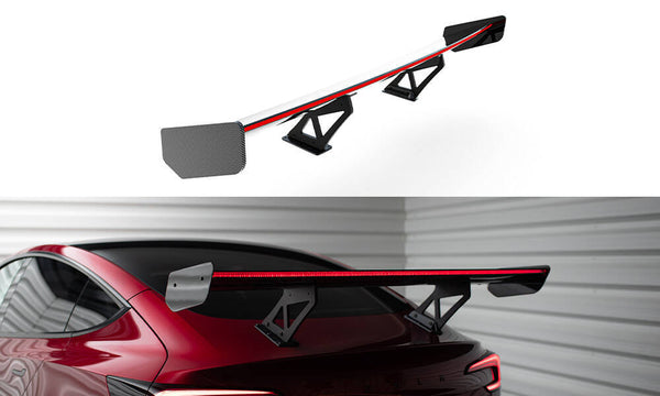 FOR TESLA - MODEL 3 - CARBON SPOILER + LED