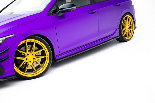 FOR VOLKSWAGEN - GOLF R - MK8/ MK8 FACELIFT - SIDE SKIRTS DIFFUSERS - V1