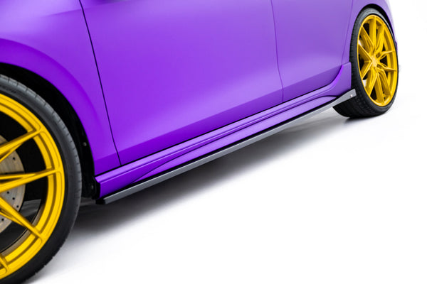 FOR VOLKSWAGEN - GOLF R - MK8/ MK8 FACELIFT - SIDE SKIRTS DIFFUSERS - V2