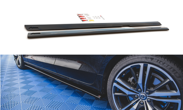 FOR VOLVO - S60 / V60 - MK3 - R-DESIGN - SIDE SKIRT DIFFUSERS - V2