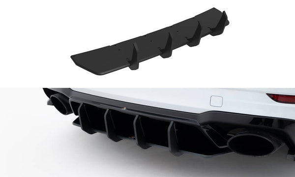 FOR AUDI - RS3 8V FACELIFT - SEDAN - STREET PRO REAR DIFFUSER - V2
