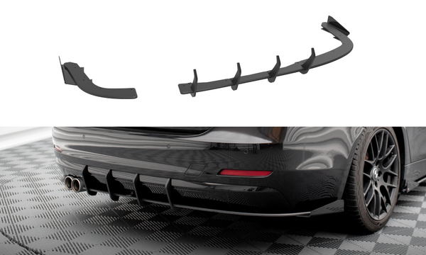 Street Pro Rear Side Splitters + Flaps suitable for BMW 4 Gran Coupe F36