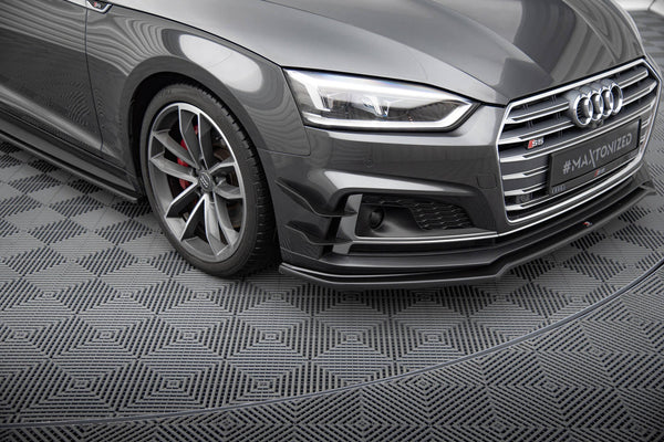 FOR AUDI - B9 - S5/A5 S-LINE - FRONT BUMPER WINGS (CANARDS)
