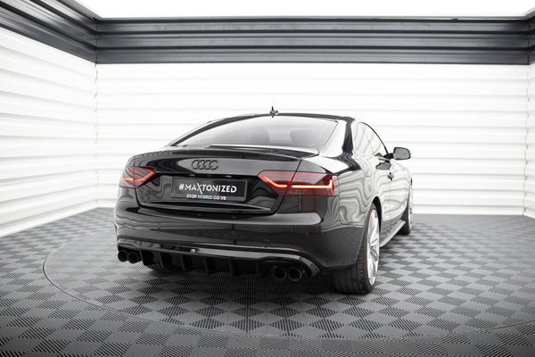 FOR AUDI - B8 S5 - COUPE / CABRIO S-LINE - REAR VALANCE