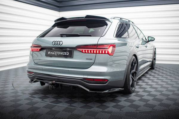 FOR AUDI - C8 - A6 ALLROAD - REAR SPLITTER (WITH VERTICAL BARS)