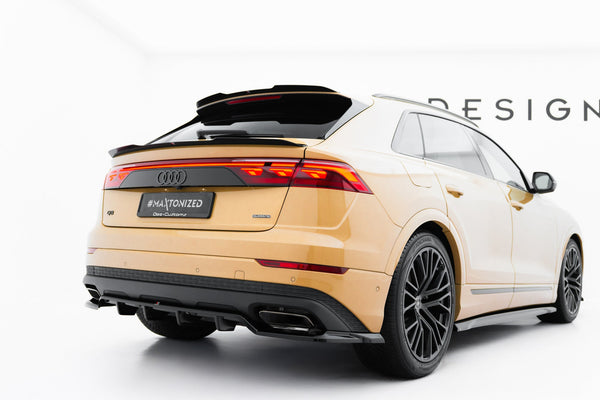 FOR AUDI - Q8 - MK1 FACELIFT - REAR SPLITTER (WITH VERTICAL BARS)