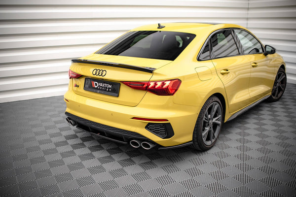 FOR AUDI - S3 - 8Y - SEDAN - REAR SIDE SPLITTERS - V1