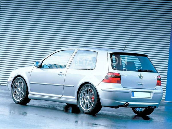 FOR VOLKSWAGEN - MK4 GOLF - REAR BUMPER EXTENSION - 25TH ANNIVERSARY LOOK - (WITH ONE EXHAUST HOLE)