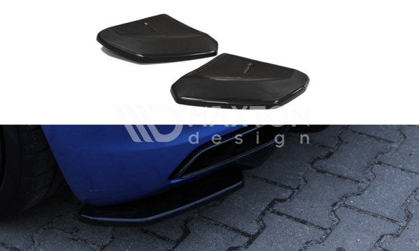 FOR AUDI - R8 - II - REAR SIDE SPLITTERS