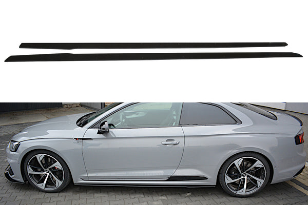 FOR AUDI - B9 - RS5 - RACING SIDE SKIRTS DIFFUSERS - COUPE