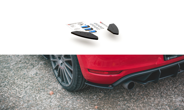 FOR VOLKSWAGEN - MK6 GOLF GTI - DURABILITY - REAR SIDE SPLITTERS