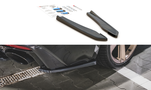 FOR AUDI - RS5 - COUPE / SPORTBACK - FACELIFT - REAR SIDE SPLITTERS