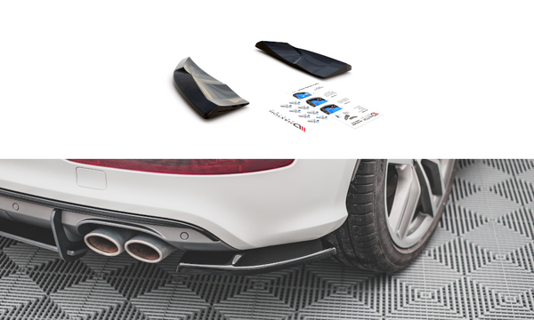 FOR AUDI - B8 / B8.5 - SQ5 - REAR SIDE SPLITTERS