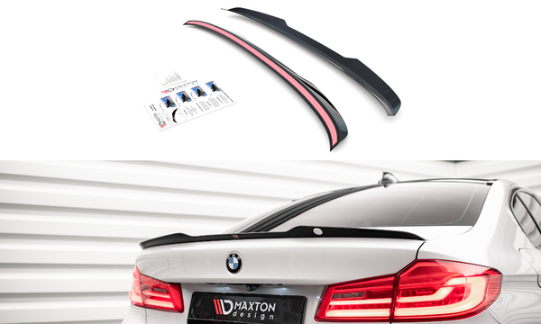 Spoiler Cap V.2 suitable for BMW 5 Standard / M-Pack / M550 Sedan G30 / G30 Facelift