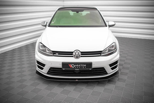 FOR VOLKSWAGEN - MK7 GOLF R - FRONT DURABILITY RACING SPLITTER - V2