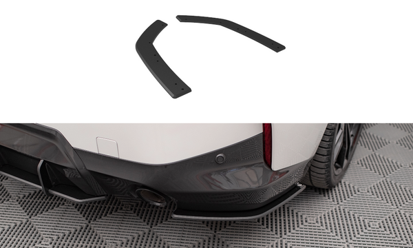 Street Pro Rear Side Splitters suitable for BMW 2 Coupe M-Pack G42