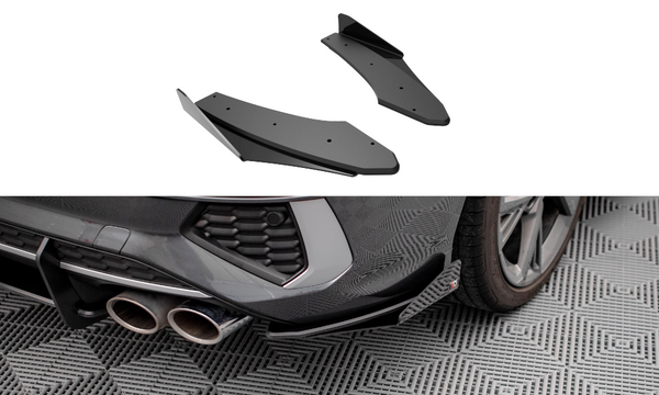 FOR AUDI - S3 - 8Y - SEDAN - STREET PRO REAR SIDE SPLITTERS + WINGS