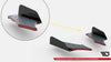 Audi - S3 - 8Y Facelift - Street Pro Rear Side Splitters + Flaps