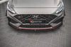 FOR HYUNDAI - I30 N - HATCHBACK/FASTBACK - MK3 - FACELIFT - FRONT SPLITTERS + WINGS - V1