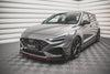 FOR HYUNDAI - I30 N - HATCHBACK/FASTBACK - MK3 - FACELIFT - FRONT SPLITTERS + WINGS - V1