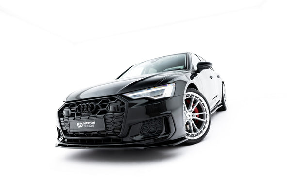 FOR AUDI - A6 S-LINE / S6 C8 - FRONT SPLITTER - V2