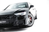 FOR AUDI - A6 S-LINE / S6 C8 - FRONT SPLITTER - V2