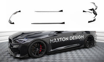FOR BMW - M2 - G87 - SET OF CARBON FIBER SPLITTERS