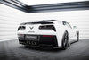 CHEVROLET - CORVETTE - C7 - REAR SPLITTER (WITH VERTICAL BARS)