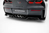 Chevrolet - Corvette Z06 C7 - Central Rear Splitter (with vertical bars)