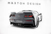 Chevrolet - Corvette Z06 C7 - Central Rear Splitter (with vertical bars)