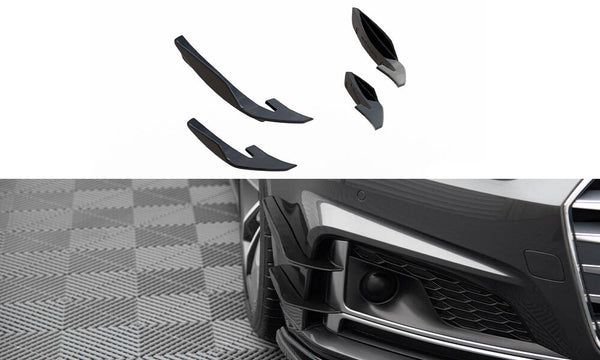 Audi - B9 - S5/A5 S-Line - Front Bumper Wings (Canards)