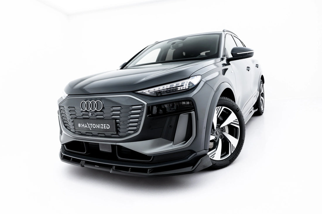 Front Splitter suitable for Audi Q6 e-tron Standard / S-Line / SQ6 e-tron SUV / Sportback Mk1