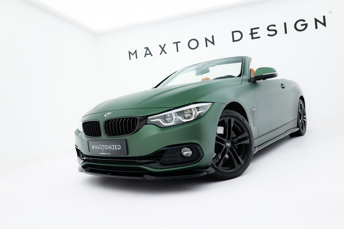 FOR BMW - 4 SERIES CABRIO / COUPE F33 / F32 - FRONT SPLITTER