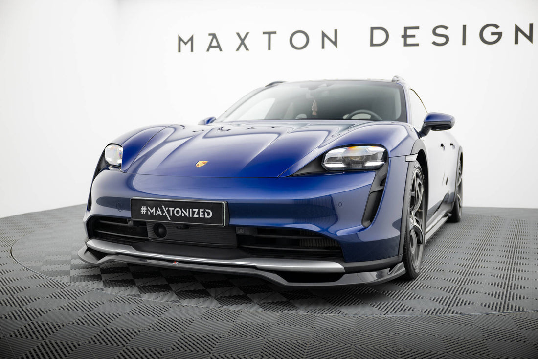 Front Splitter suitable for Porsche Taycan Cross Turismo 4S