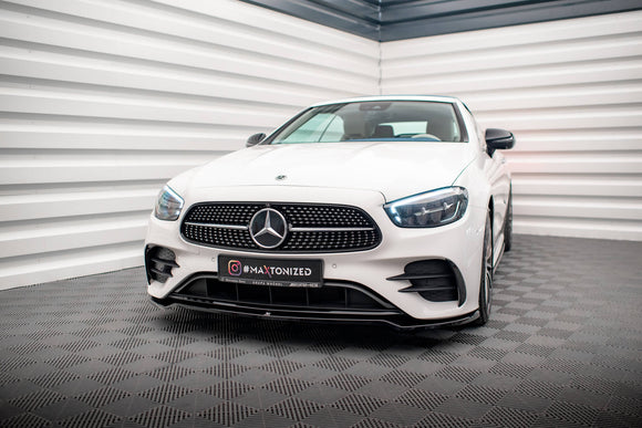 Mercedes-Benz E-Class W213 Coupe Facelift (C238 Facelift) / Cabriolet (A238 Facelift) AMG-Line / 53 AMG - Front Splitter - V1