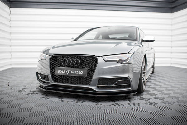 Audi - S5 / A5 S-Line - B8 Facelift - Front Splitter - V2