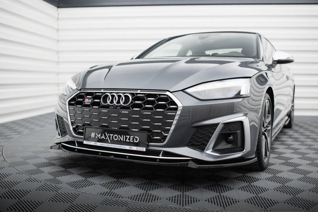 Front Splitter V.2 suitable for Audi S5 / A5 S-Line F5 Facelift