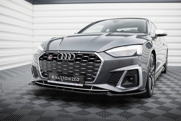 Audi - S5 / A5 S-Line - B9 Facelift - Front Splitter - V2