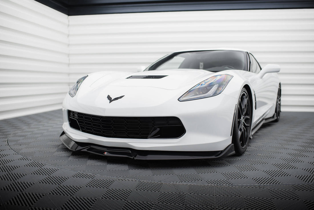 FOR CHEVROLET - CORVETTE STINGRAY / Z06 C7 - FRONT SPLITTER - V2