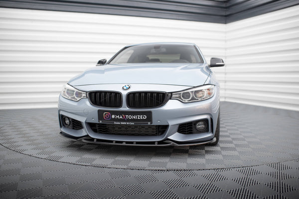 BMW - 4 Series - Coupe / Gran Coupe / Cabrio M-Pack F32 / F36 / F33 - Front Splitter - V3