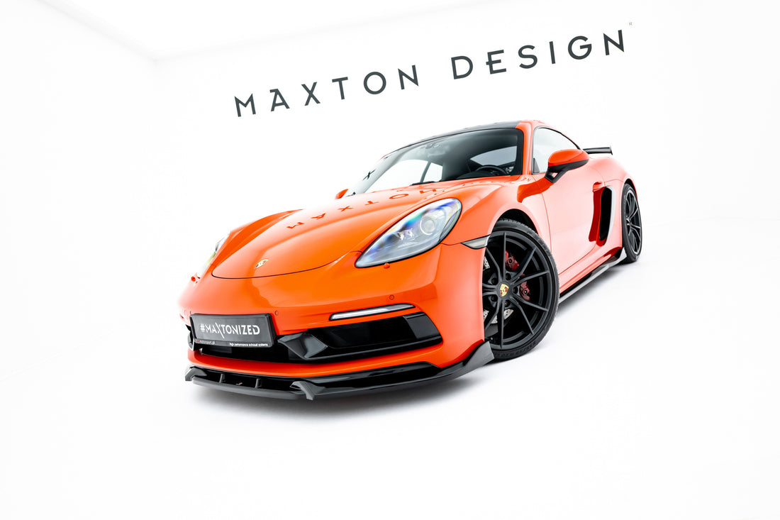 FOR PORSCHE - 718 CAYMAN GTS 982C / 718 BOXSTER GTS 982 - FRONT SPLITTER - V3