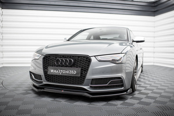 Audi - S5 / A5 S-Line - B8 Facelift - Front Splitter - V4