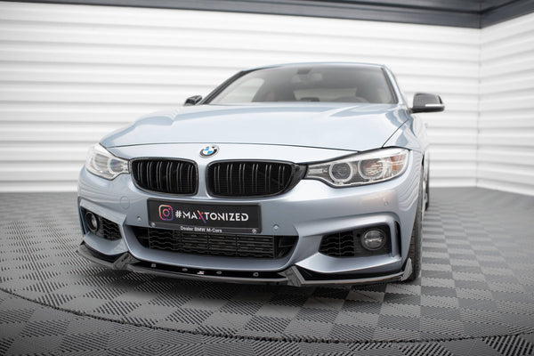 BMW - 4 Series - Coupe / Gran Coupe / Cabrio M-Pack F32 / F36 / F33 - Front Splitter - V4