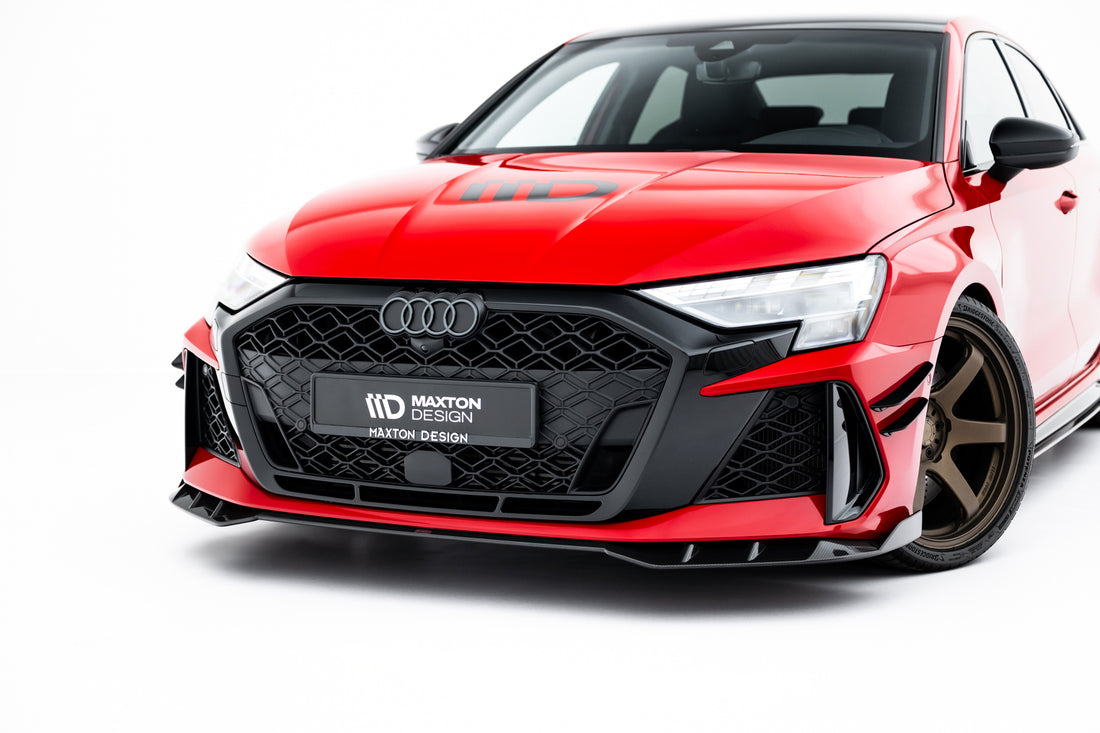 FOR AUDI - RS3 SEDAN - 8Y FACELIFT - CARBON FIBER FRONT SPLITTER