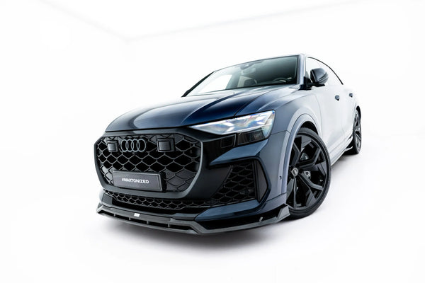 FOR AUDI - RSQ8 MK1 FACELIFT - PREPREG CARBON FIBER FRONT SPLITTER