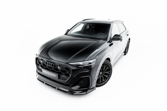 AUDI - SQ8 / Q8 S-LINE - MK1 FACELIFT - CARBON FIBER FRONT SPLITTER